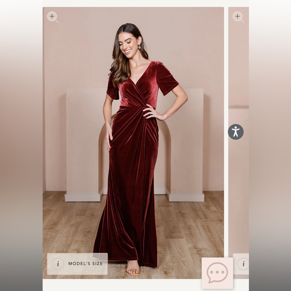 Revelry Giselle Velvet Dress
